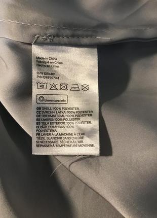 Свет серая блузка h&amp;m xs/s 165/88а замеры на фото8 фото