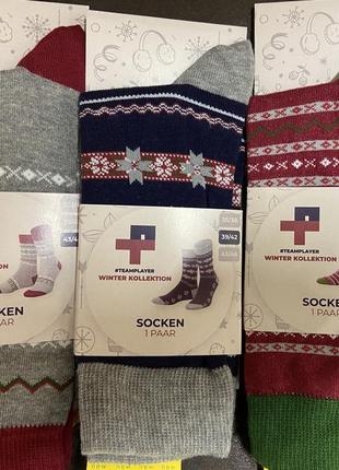 Шкарпетки з новорічним принтом teamplayer