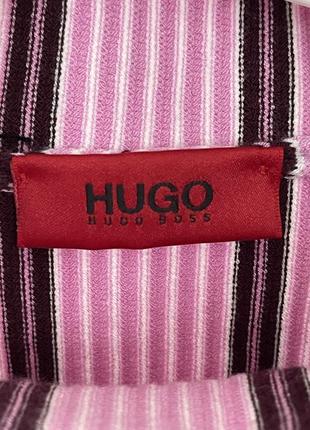 Жіночий трикотажний смугастий светр hugo boss3 фото