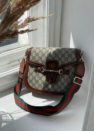 Женская повседневная сумочка из эко кожи gucci1 фото