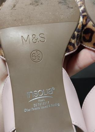 Стильные брендовые босоножки m&amp;s collection8 фото