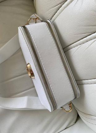 Женская сумка jacobs total white топ качество4 фото