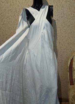 Плаття весільне з кейпом  asos disign5 фото