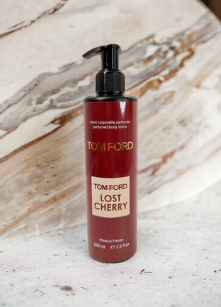 Парфюмированный лосьон для тела tom ford lost cherry, 200 ml