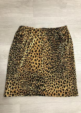 Спідниця анімалістичний прінт