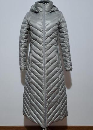 Фирменный натуральный длинный пуховик одеяло