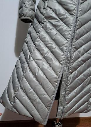 Фирменный натуральный длинный пуховик одеяло