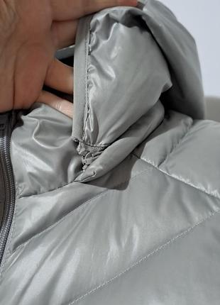 Фирменный натуральный длинный пуховик одеяло