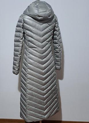 Фирменный натуральный длинный пуховик одеяло