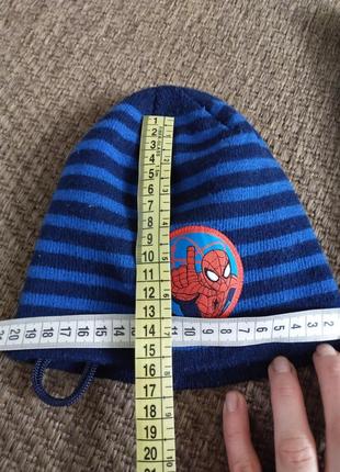 Комплект шапка шарф marvel2 фото