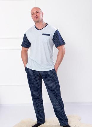 Піжама чоловіча в клітинку3 фото