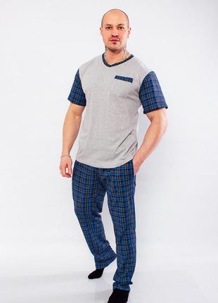 Піжама чоловіча в клітинку4 фото