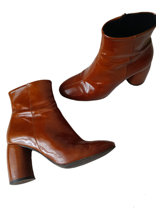 Стильные лакированные кожаные ботинки river island3 фото