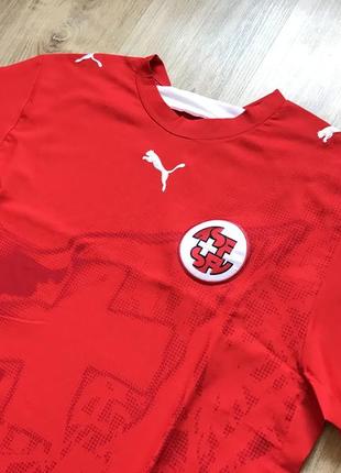 Чоловіча футбольна майка puma swiss football jersey3 фото