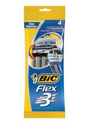 Верстат для гоління bic flex 3 (4 шт.)