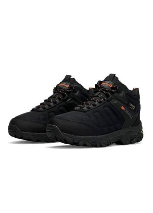 Merrell cordura black orange fur5 фото