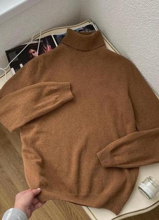 🤤стильний светр гольф від люксового бренду piombo😍 100% приємна шерсть ягня6 фото