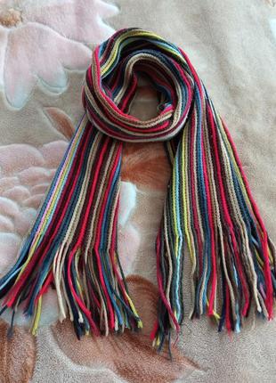 Женские аксессуары ❄️ зимний теплый шарф шалик цветной2 фото