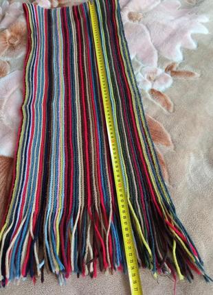 Женские аксессуары ❄️ зимний теплый шарф шалик цветной4 фото