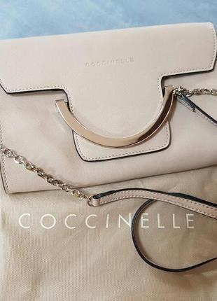 Сумка кроссбоди coccinelle оригінал шкіра італія