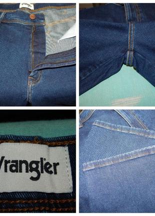 Прямі джинси wrangler texas stretch denim earthwash (38х34)8 фото