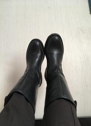 Сапоги утеплённые roots натуральная кожа канада