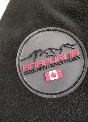 Італія, бренд anapurna для альпіністів, гірська двостороння оригінальна куртка на флісі