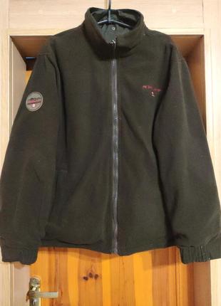 Італія, бренд anapurna для альпіністів, гірська двостороння оригінальна куртка на флісі