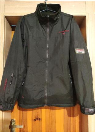 Італія, бренд anapurna для альпіністів, гірська двостороння оригінальна куртка на флісі