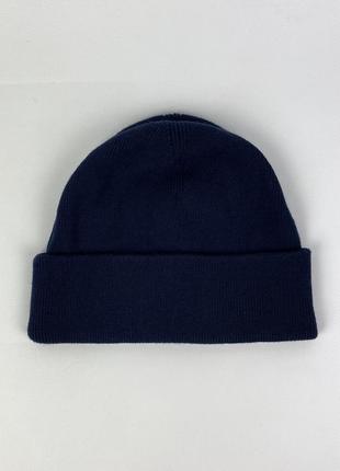 Вовняна шапка fred perry оригінал темно синя tnf acg2 фото