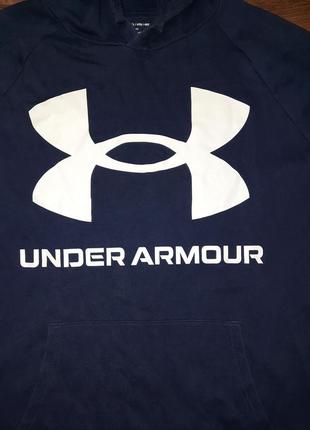 Мужская кофта худи under armour большой размер с большим лого9 фото