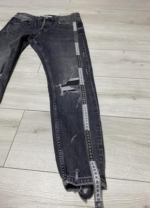 Мужские джинсы zara.рваные мужские джинсы8 фото
