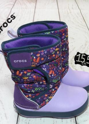 Crocs ботинки, сапоги для девочки.