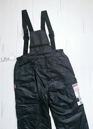 Термоштани жіночі nkd, штани мембранні зимові лижні для дівчинки-підлітка, 158-164см, 14-16років6 фото