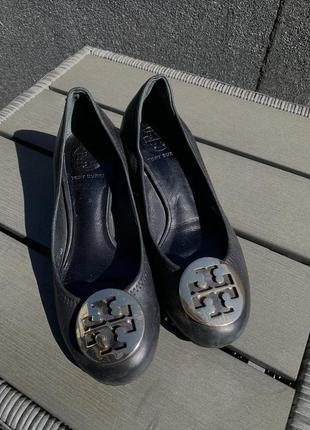 Шкіряні балетки tory burch оригінал us 5.5