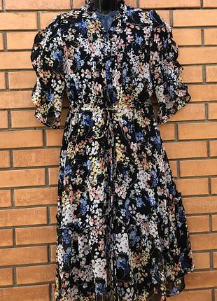 Платье нарядное лёгкое zara 3