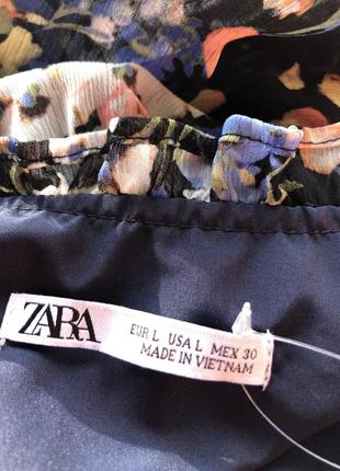 Платье нарядное лёгкое zara 5