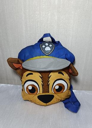 Ліцензійний плюшевий рюкзак paw patrol. рюкзак плюшевий  щенячий патруль гончик