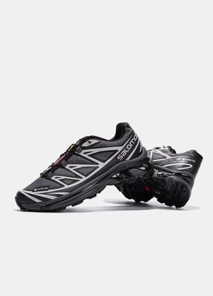 Salomon xt-6 gray gore-tex9 фото