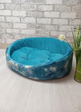 Лежанка (лежак) для тварин котиків та собак "люкс"