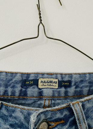 Короткие джинсовые шорты pull&bear3 фото