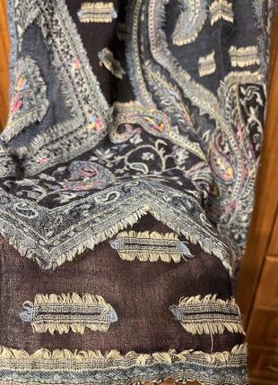 Люкс бренд 100% шерсть шарф палантин the blue turban в виде max mara