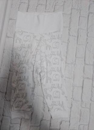 Брюки ползунки штанишки 62-68 брюки на широкой резинке 62 ползунка еврорезинка lupilu ползунки lupilu брюки lupilu8 фото
