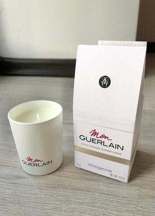 Новая ароматическая свеча нова свічка mon guerlain scented candle нова свічка свечка новогодняя подарок1 фото