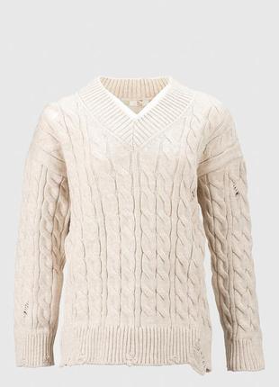 Пуловер однотонний жіночий2 фото