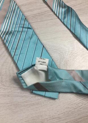 Фирменный шёлковый галстук monti оригинал!4 фото
