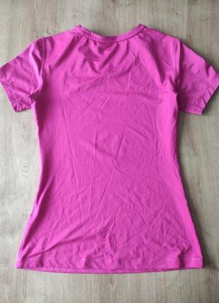Фирменная женская спортивная футболка  nike dri-fit, оригинал. размер  м.2 фото