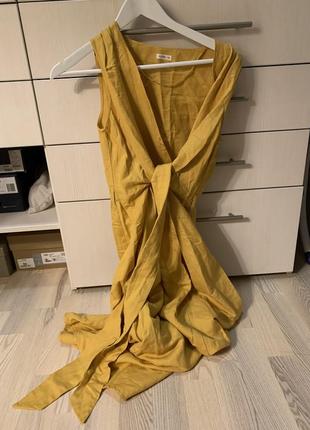 Сукня лляна oysho2 фото