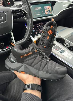 Теплые мужские кроссовки с термо подкладкой в стиле columbia 🆕 зимние кроссовки коламбия