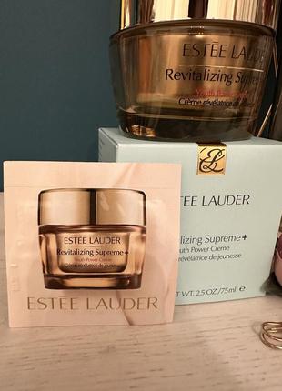 Омолоджувальний крем для обличчя estee lauder revitalizing supreme+ youth power creme 75 ml9 фото